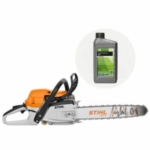 Stihl MS 261 C-M benzin kettensäge + Kettenöl