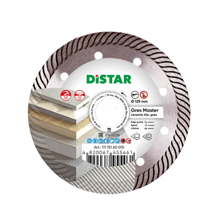 DiStar Diamantscheibe Gres Master – 125/230×22,23 mm