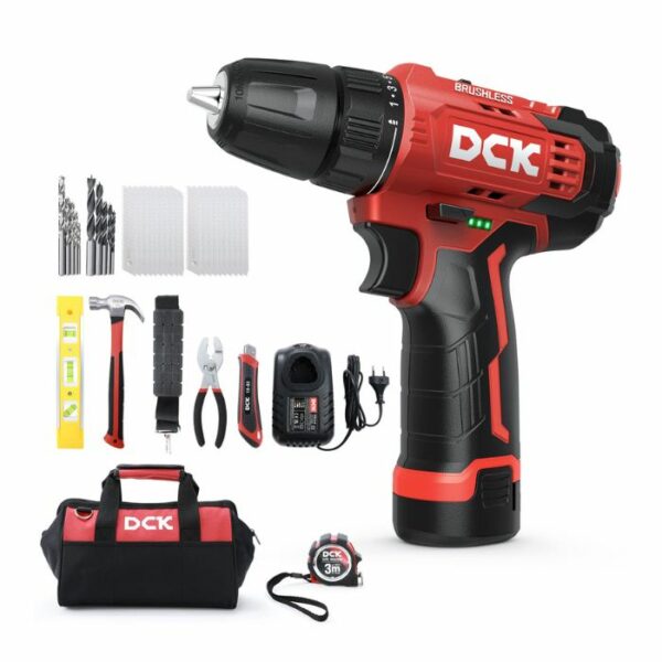 DCK Tools KDJZ23-10 Akku-Bohrschrauber 10mm 35Nm - 1x2.0Ah