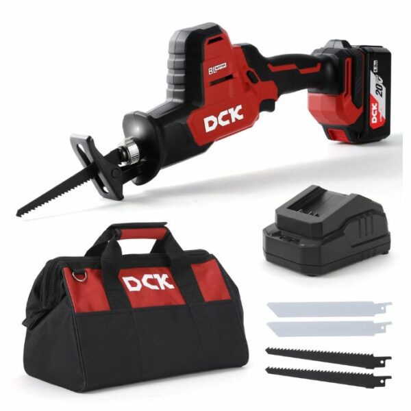 DCK Tools KDJF22 Akku-Säbelsäge 20V 22mm 3000 SPM - 1x4.0Ah