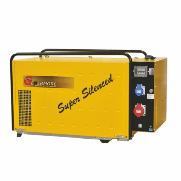 Genermore Generator 7.5kVA Aggregat auf Benzin - LH7000ST400 mit AVR - 3x400V