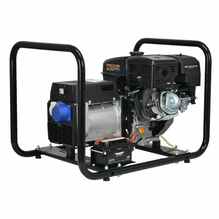 Genermore Generator 8.0kVA Aggregat auf Benzin – GP8000ET230 – 3x230V